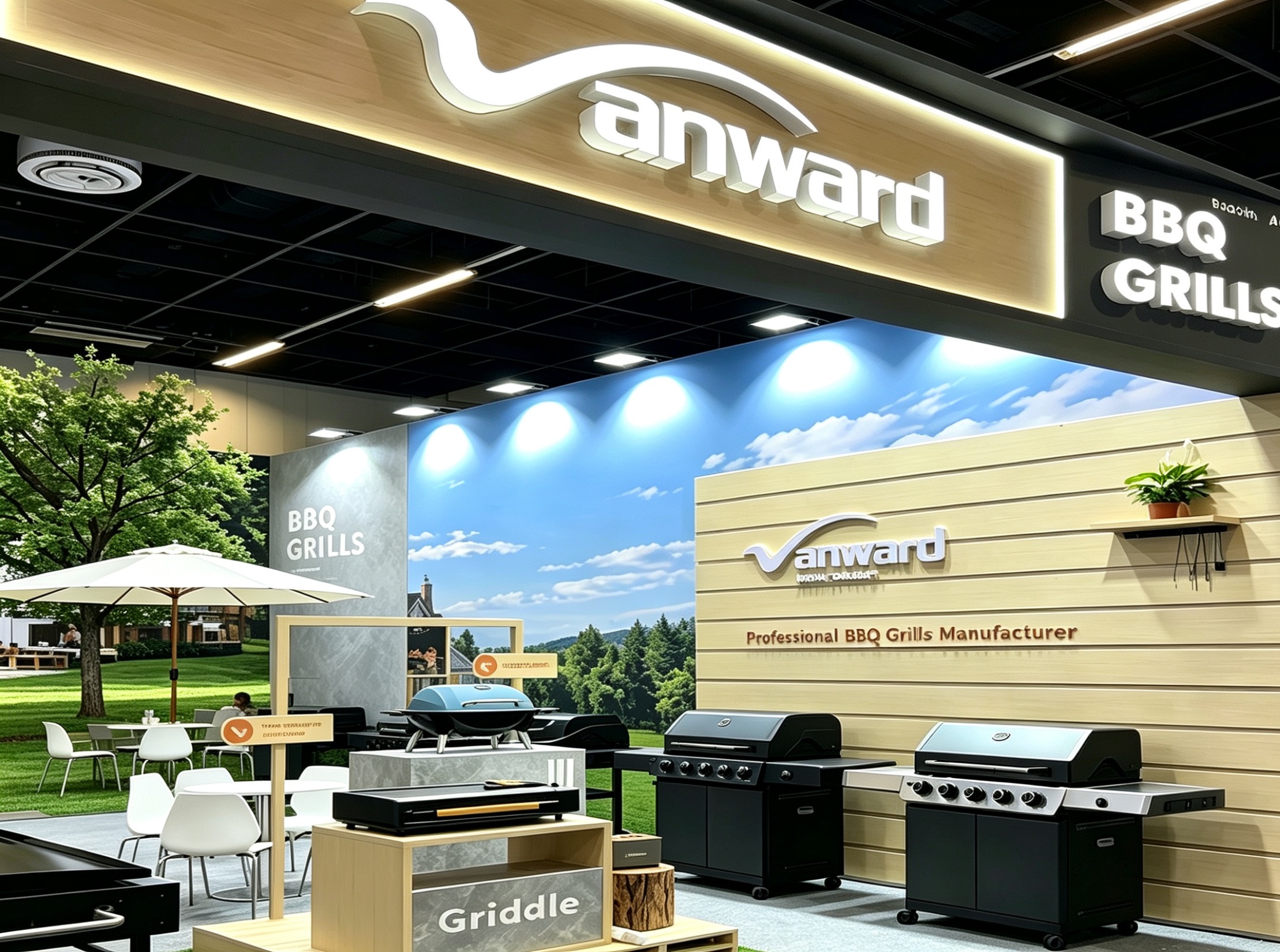 Live from Spoga+Gafa | Vanward Showcases Its Full Outdoor Grill Lineup